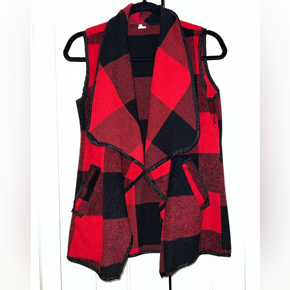 Plaid Vest